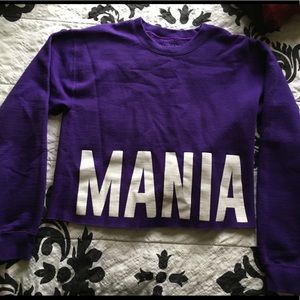 Fall Out Boy Mania Crop Top Sweater